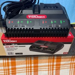 Hyper tough HT charge/ 20v MAX DUAL PORT FAST CHARGER